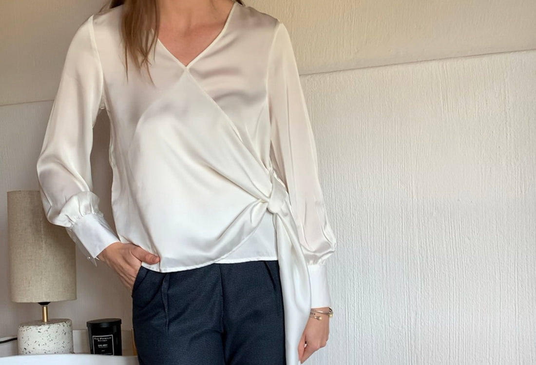 how to style a white shirt for work