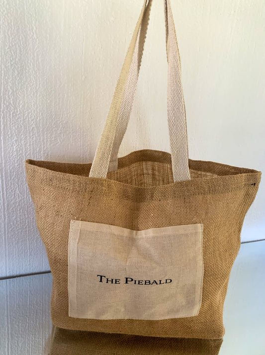 The Piebald Jute Tote