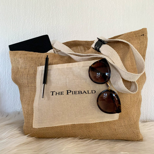 The Piebald Jute Tote