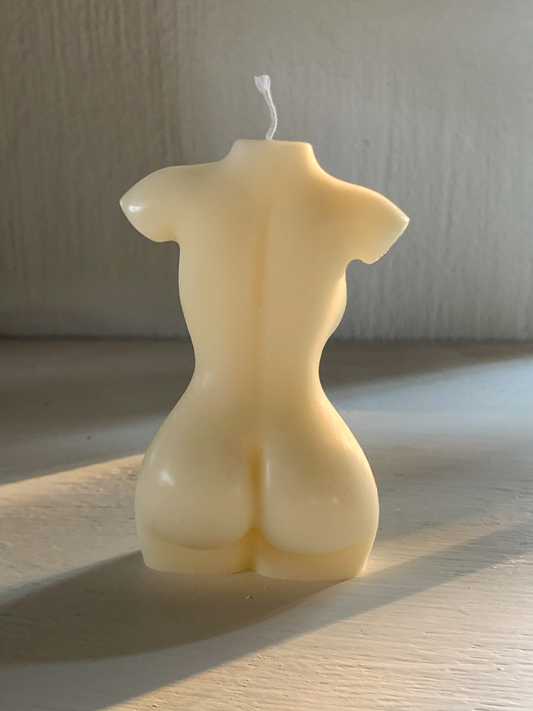 Female Torso Candle