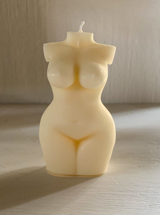 Curvy Female Body Candle